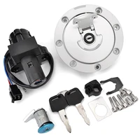 Interruptor de encendido, tapa de combustible, juego de llaves de bloqueo de asiento para Honda CBR250 MC19 MC22 VFR400 NC30 RVF400 NC35 CBR400 NC23 NC29 CBR600 CBR900
