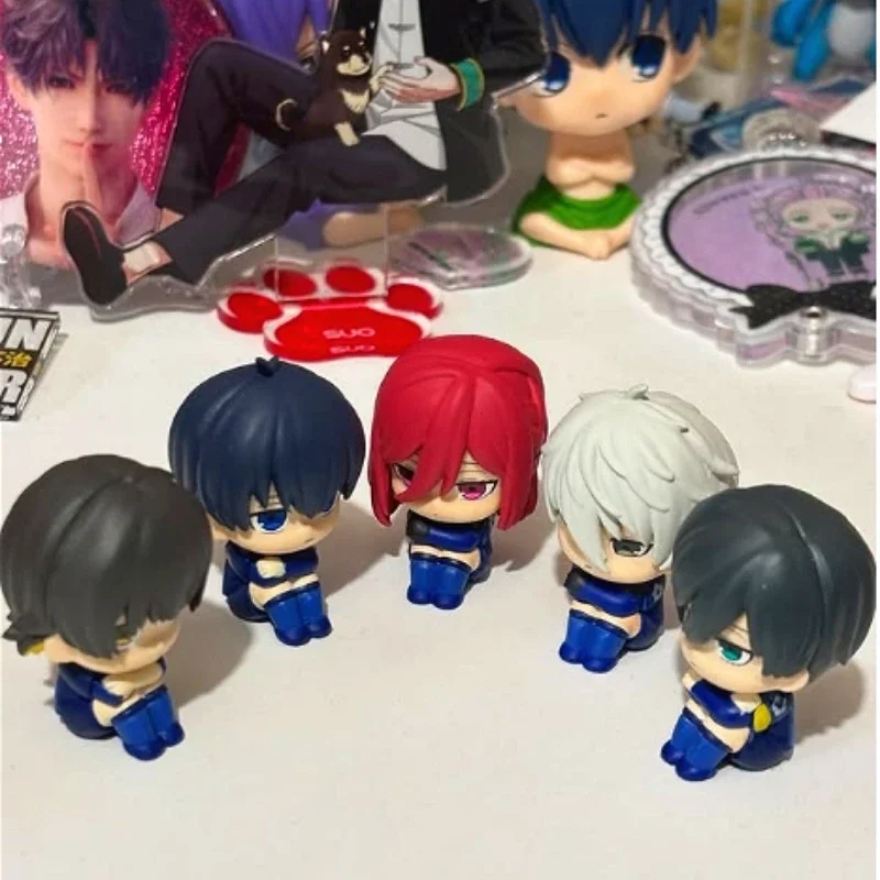 Original capsule toys cute Blue Lock Waiting Figure Mascot Yoichi Isagi Rin Itoshi Nagi Seishiro Chigiri Hyoma gashapon ornament - Image 5