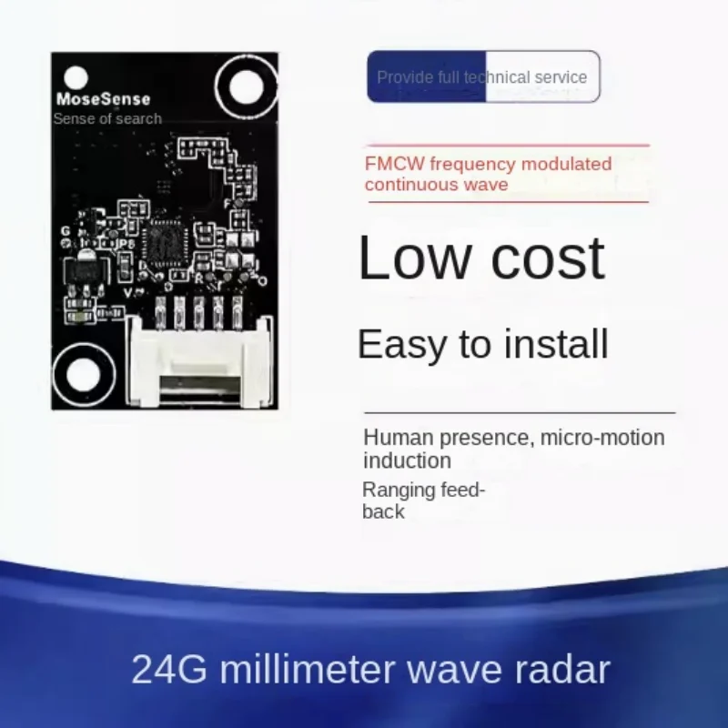 

24G millimeter wave radar module human presence sensing distance sensor