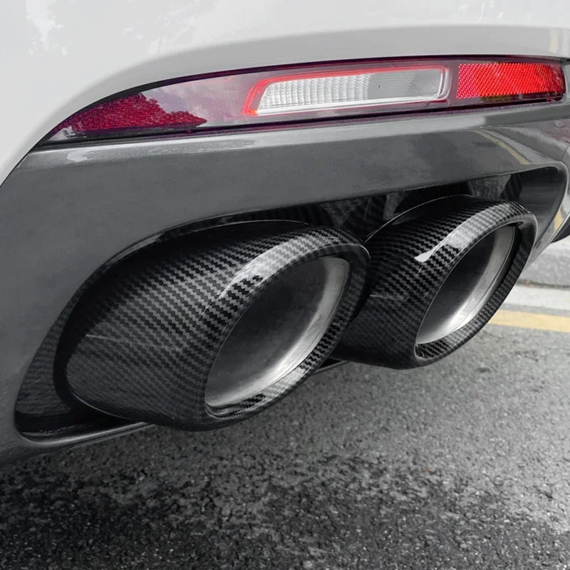 

Suitable for Changan Unik uni-k accessories 2021-2024 carbon car skin silencer appearance exhaust pipe sports decoration