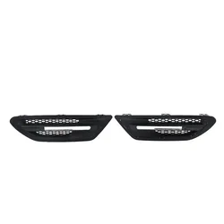 1Pair Car Side Fender Air Vent Trim Cover High-Quality For BMW- F10 Sedan 5-Series For M5 2011-2017 Direct Replacement