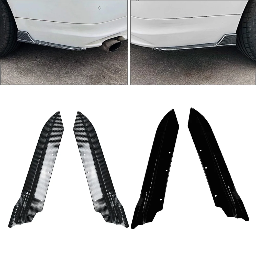 Rear Bumper Side Corner Spoiler Protector For BMW 3 Series E90 2005 2006 2007 2008 2009 2010 2011 2012