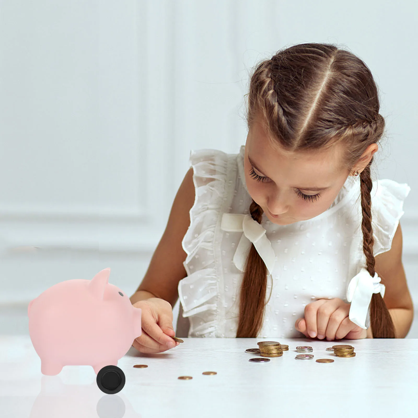 

10Pcs Rubber Piggy Bank Stoppers Round Saving Box Plugs Replacement Caps Assorted Sizes Secure Piggy Bank Stopper