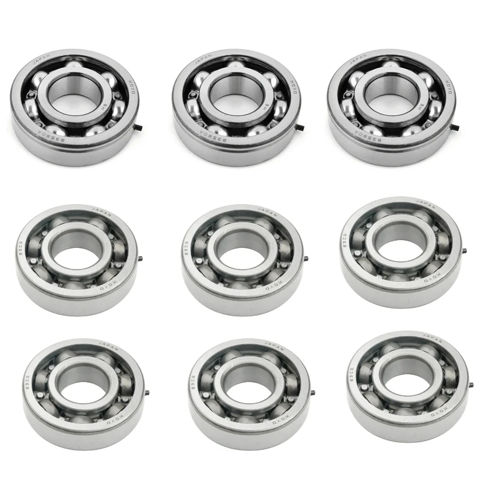 3pcs 09262-25105 Bearings and 6pcs 3C8-00114 Bearings For Outboard Engine