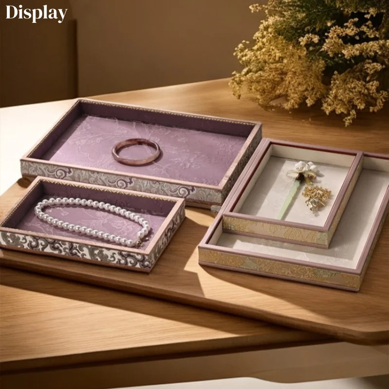 

Шкатулка для украшений в китайском королевском стиле с выдвижными ящиками, премиальный органайзер для домашнего декора