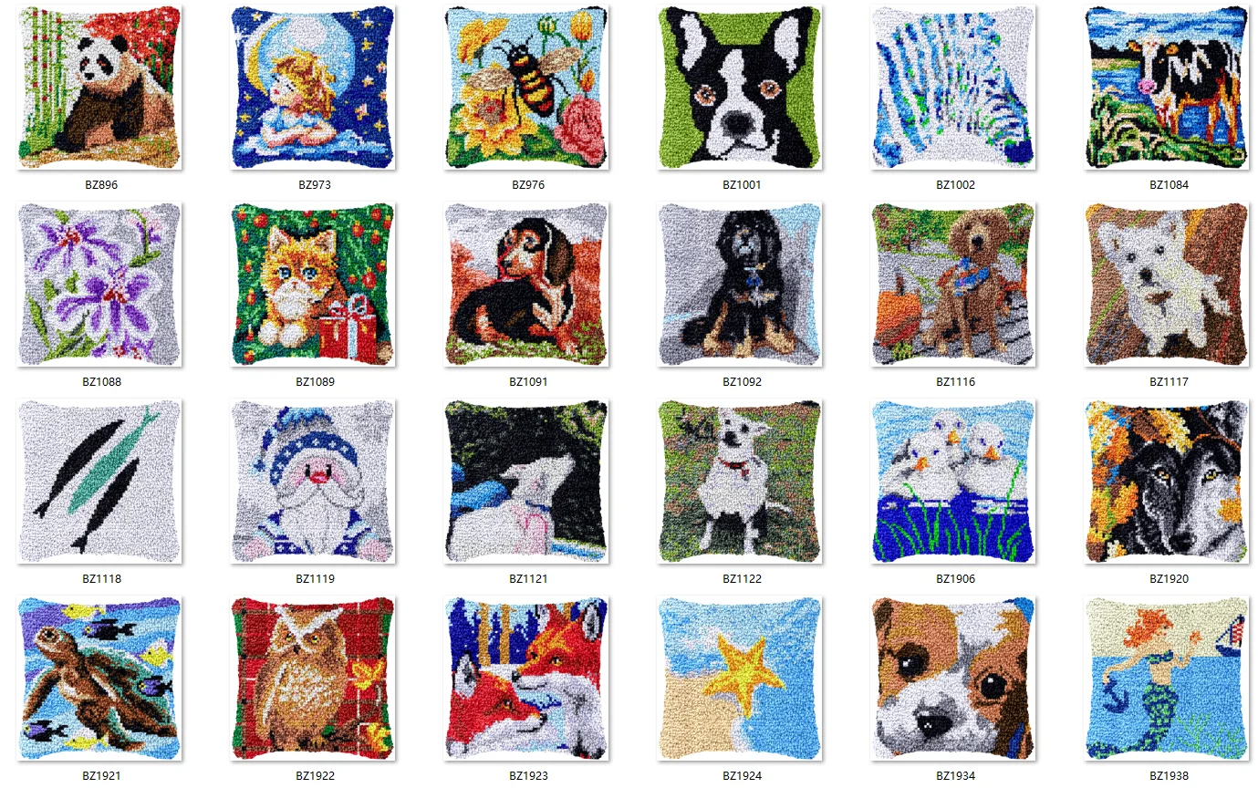 

Комплект крючков для защелки пчелы, ковер, печать на холсте ZD694 ручная страна Xaoppakket, сделай сам, ковер, вышивка, аксессуары ручной работы, животные