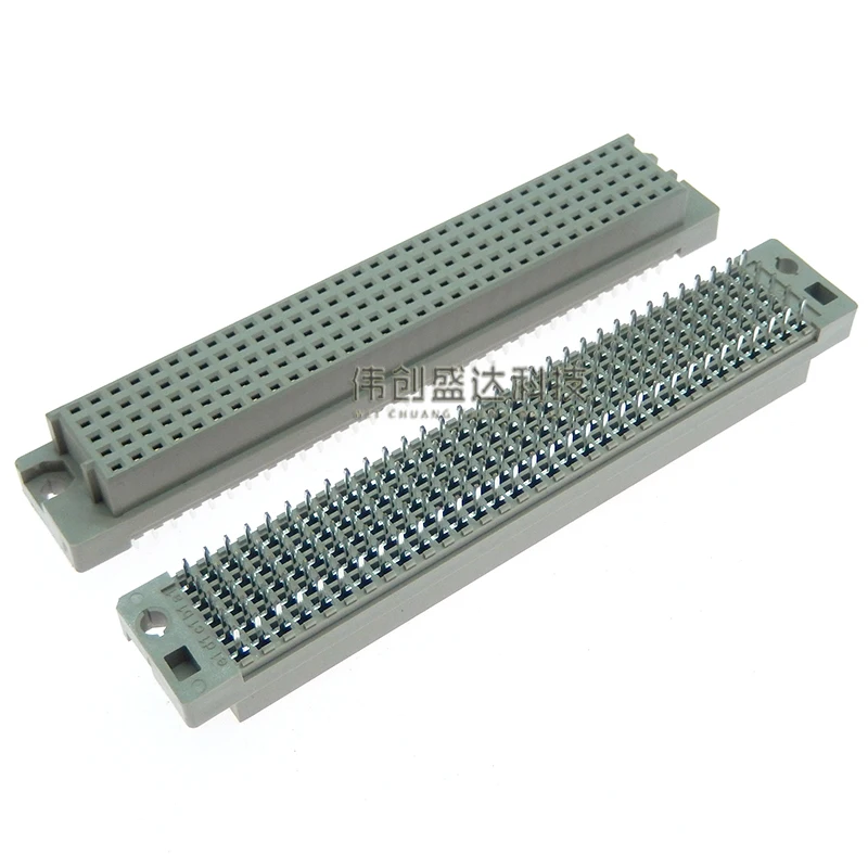 Board to board bent male straight female 5160 European style socket DIN41612 bent female 160P straight male 5*32P five row 160 p