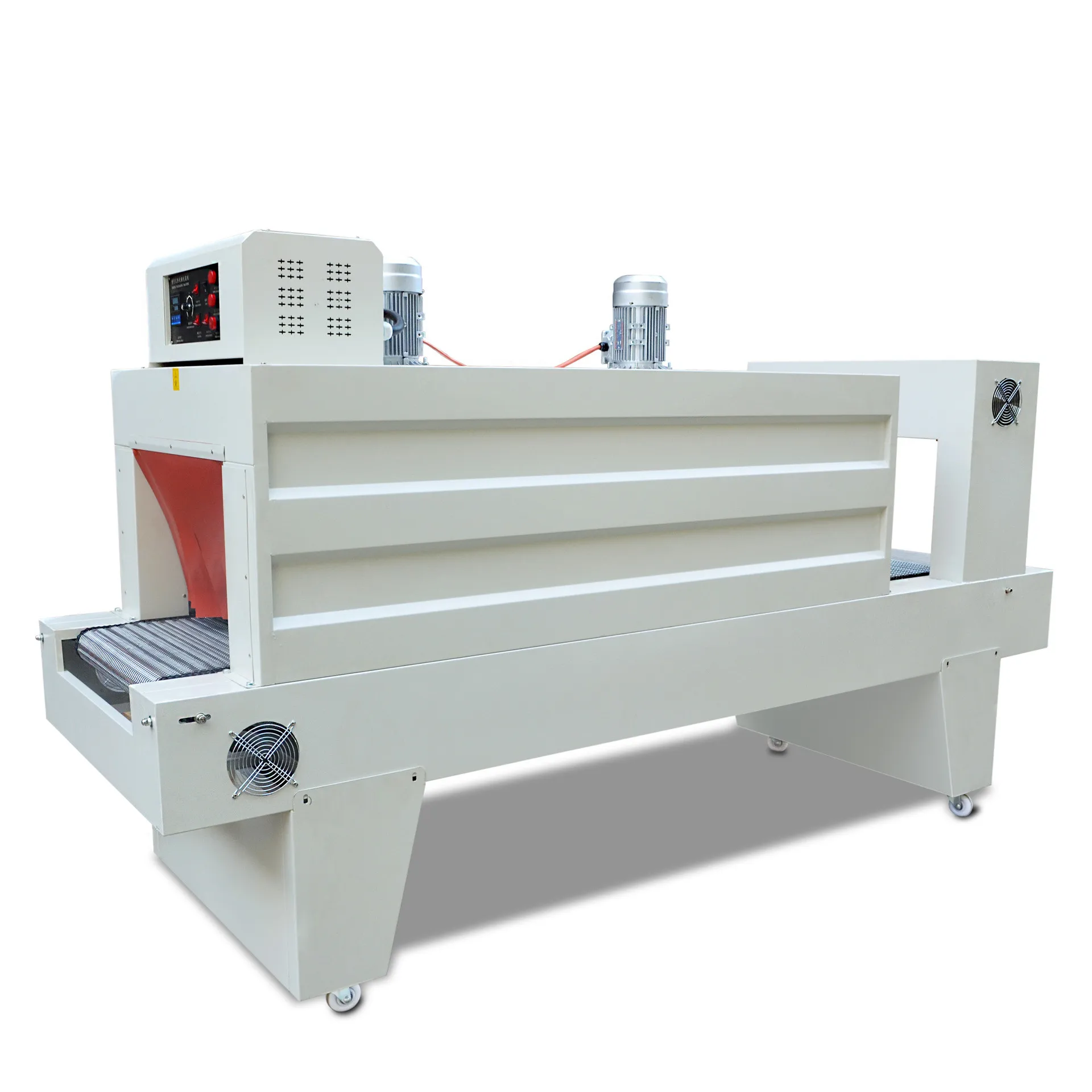 Automatic PE Film Shrink Wrap Packing Machine For Milk Water Beer Carton Box Pallet Brick