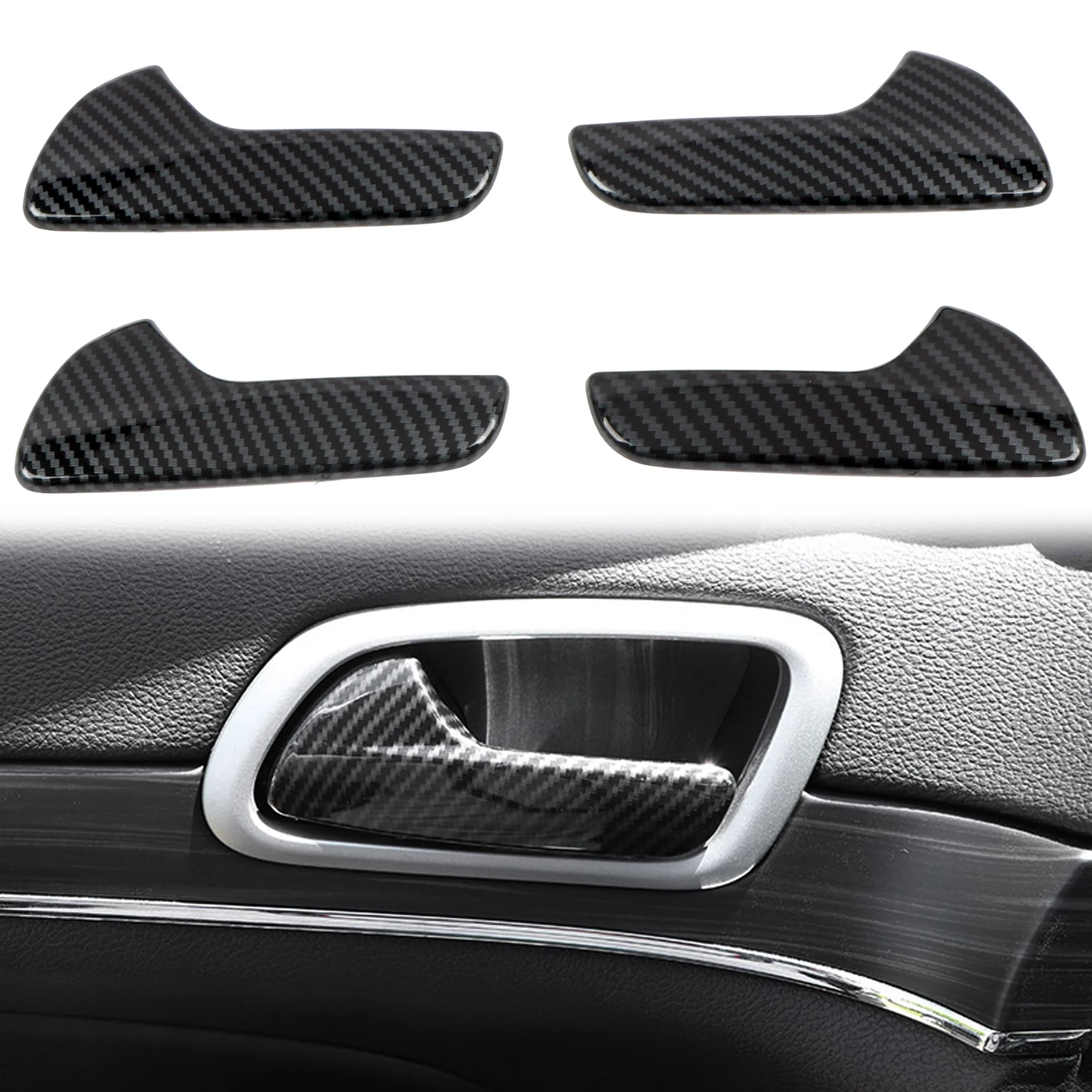 

4 шт., накладки на дверные ручки для Dodge Durango 2011-2022