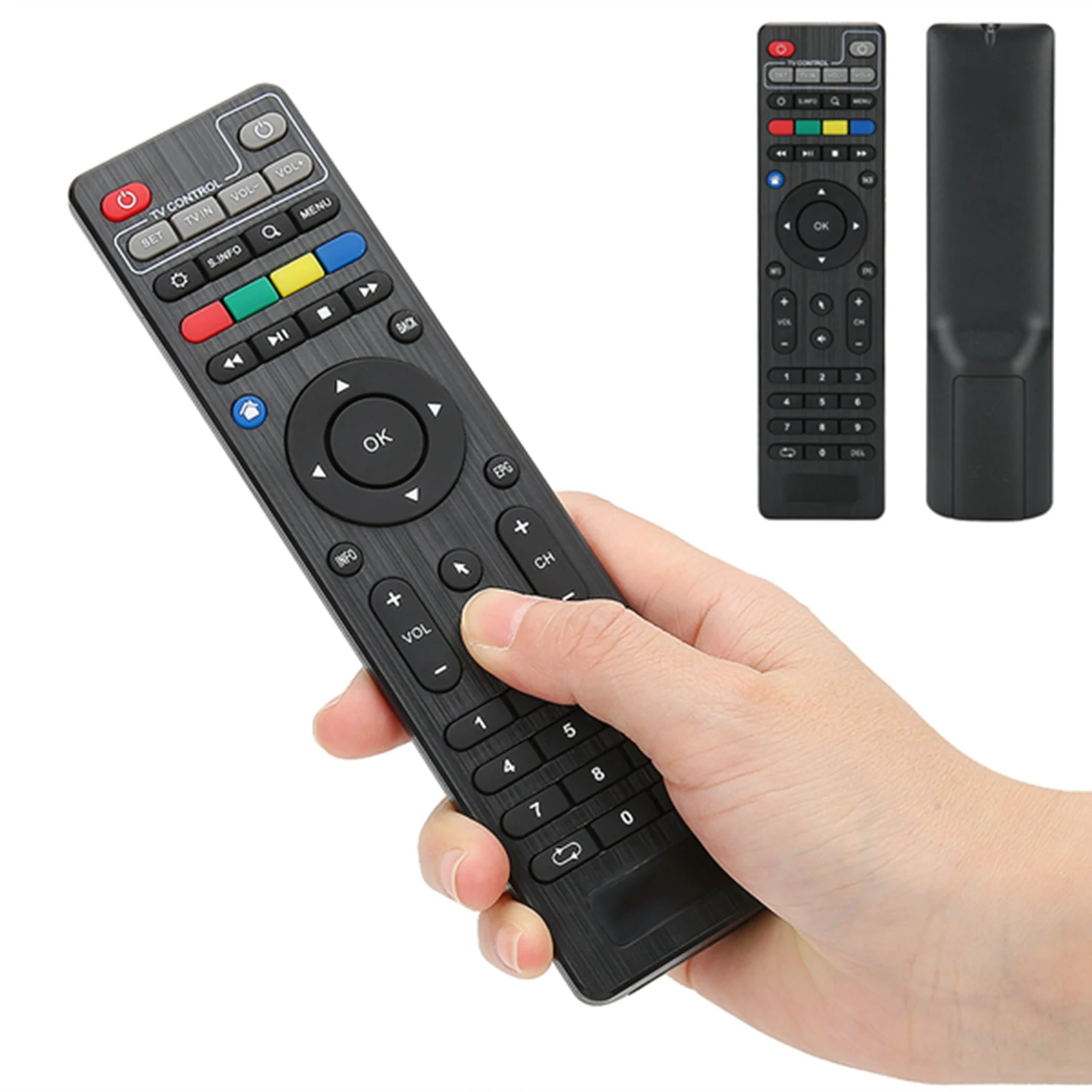 Control remoto decodificador de TV Compatible con TVip412, TVip415, TVip605, y TVipS300 Modelos de TV Pieza de repuesto de control remoto
