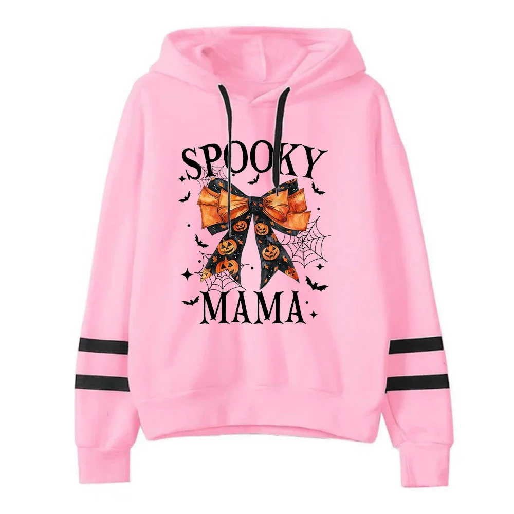 

Толстовка Spooky Mama на Хэллоуин, топ жуткого сезона, толстовка в стиле ретро на Хэллоуин, готическая одежда для мамы, Kawaii M