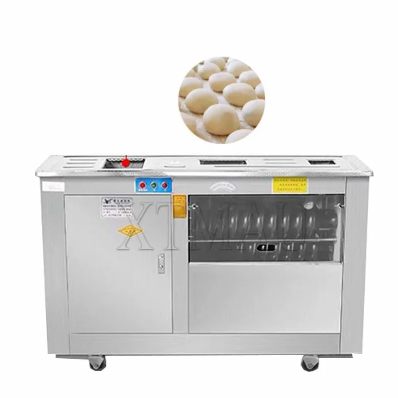 

Stainless Steel Dough Divider Rounder Bread Dough Rounder Dough Cutter Rolling Machine