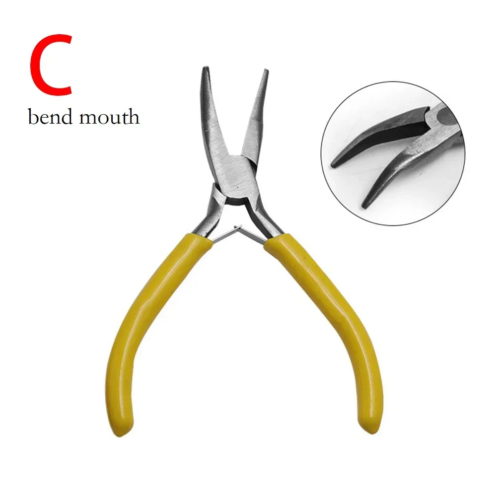 Jewelry Pliers Tools Equipment Kit Long Needle Round Nose Cutting Wire Pliers Multifunctional Hand Tools For Jewelry Making