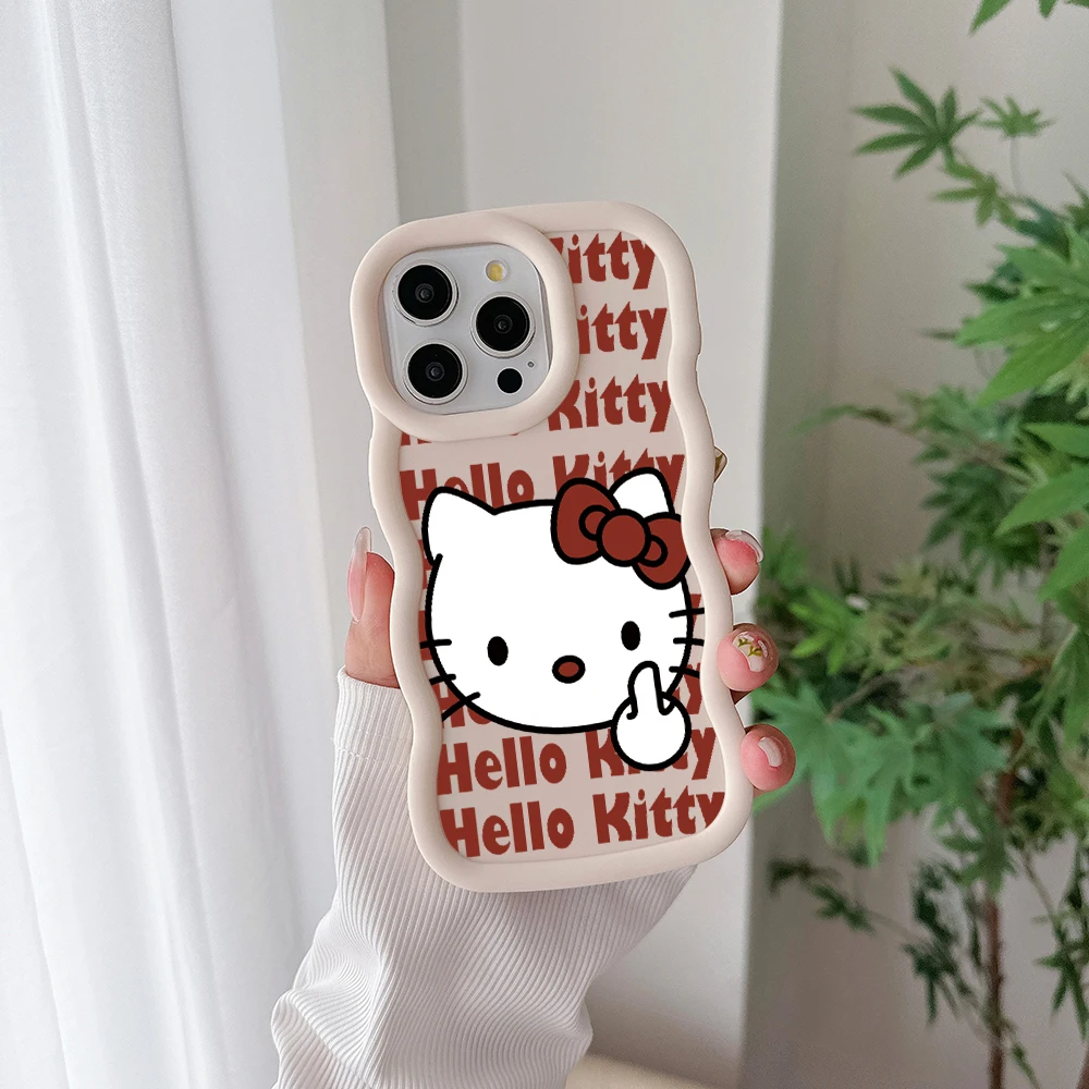 Милый чехол для телефона с аниме Hello kitty для Xiaomi Redmi A1, A2, 8, 8A, 9C, 9T, 10C, 12C, 13C, Poco X3, X5 Pro Plus, 4G, 5G, мягкая задняя крышка из ТПУ