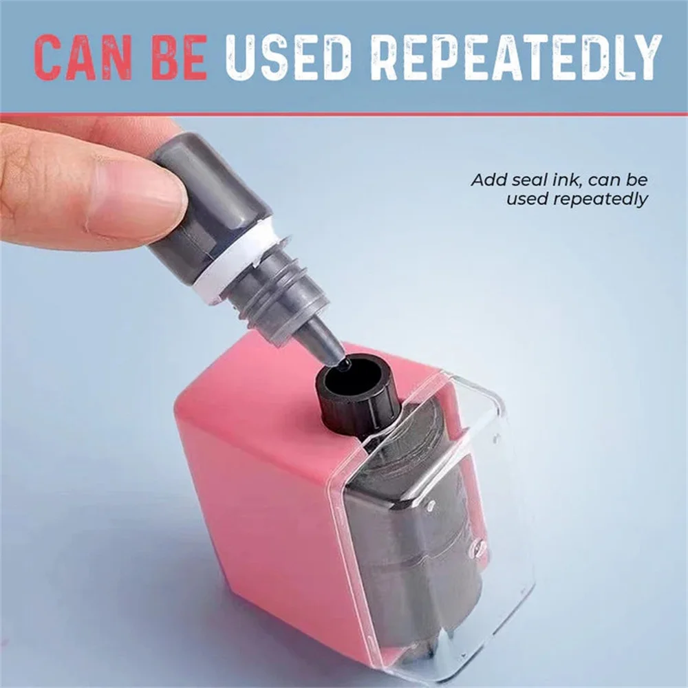 1~5PCS Product Length 8.8 * 8.5cm Exercise Stamp Ink Adding Design Cost Effective Scroll Stamp Product Width 5.5 * 5.5cm