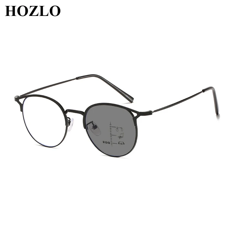 

Fashion Women Cat Eye Progressive Photochromic Reading Glasses Magnifier Men Look Near Far Presbyopic Sunglasses Driving Gafas