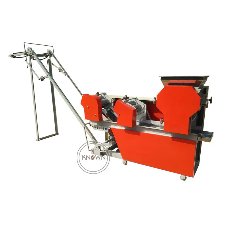 Máquina automática de fabricação de macarrão, extrusora de farinha de trigo, linha de produção de macarrão úmido, produção de ramen para restaurante