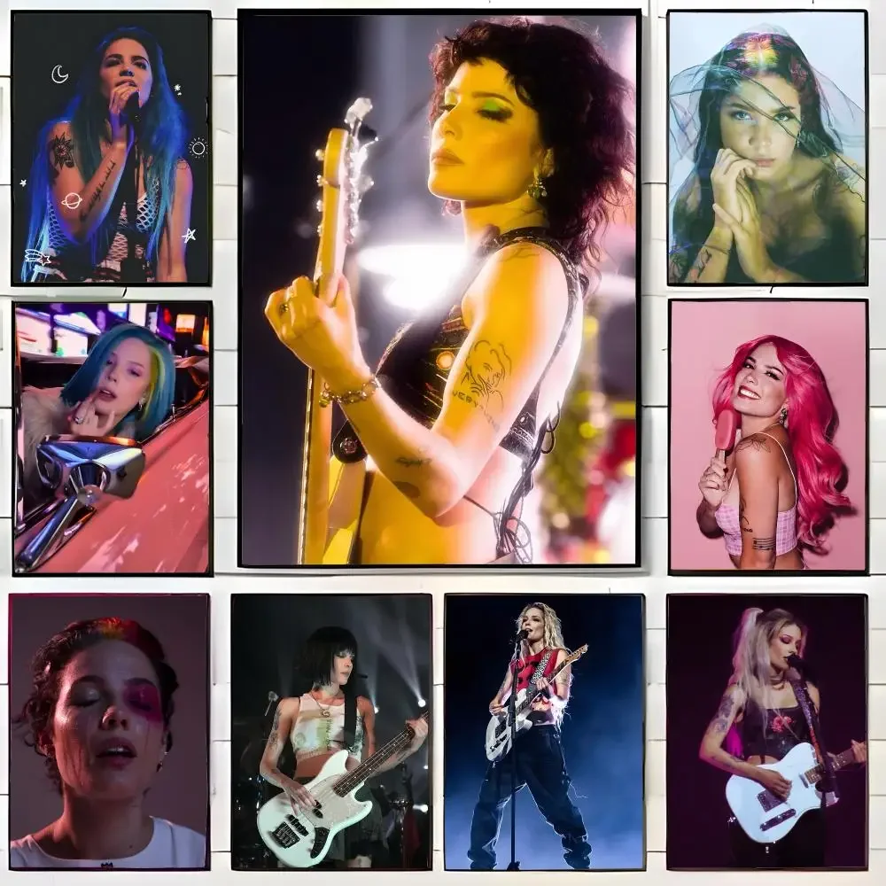 Edgy Pop Singer H-Halsey Poster Wall Art Print Decorative Mural Home Decor Gift Unframed