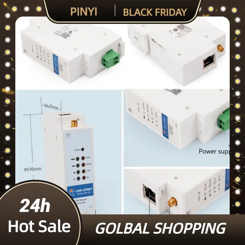 Véritable méshtastique Zigbee aucun Usr Dr801 Iot accessoires Raspberry Pi 4 véritable