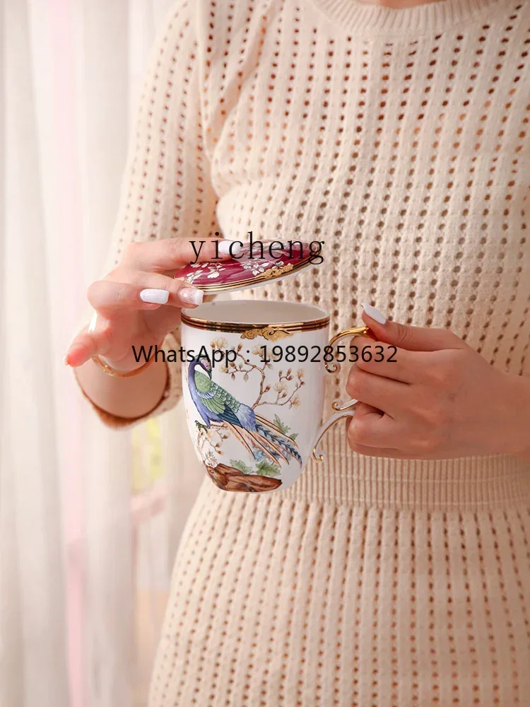 ZZ XL Mark Cup Couple Water Cup a Pair of Cups Wedding Gift Coffee Cup Set Gift Box