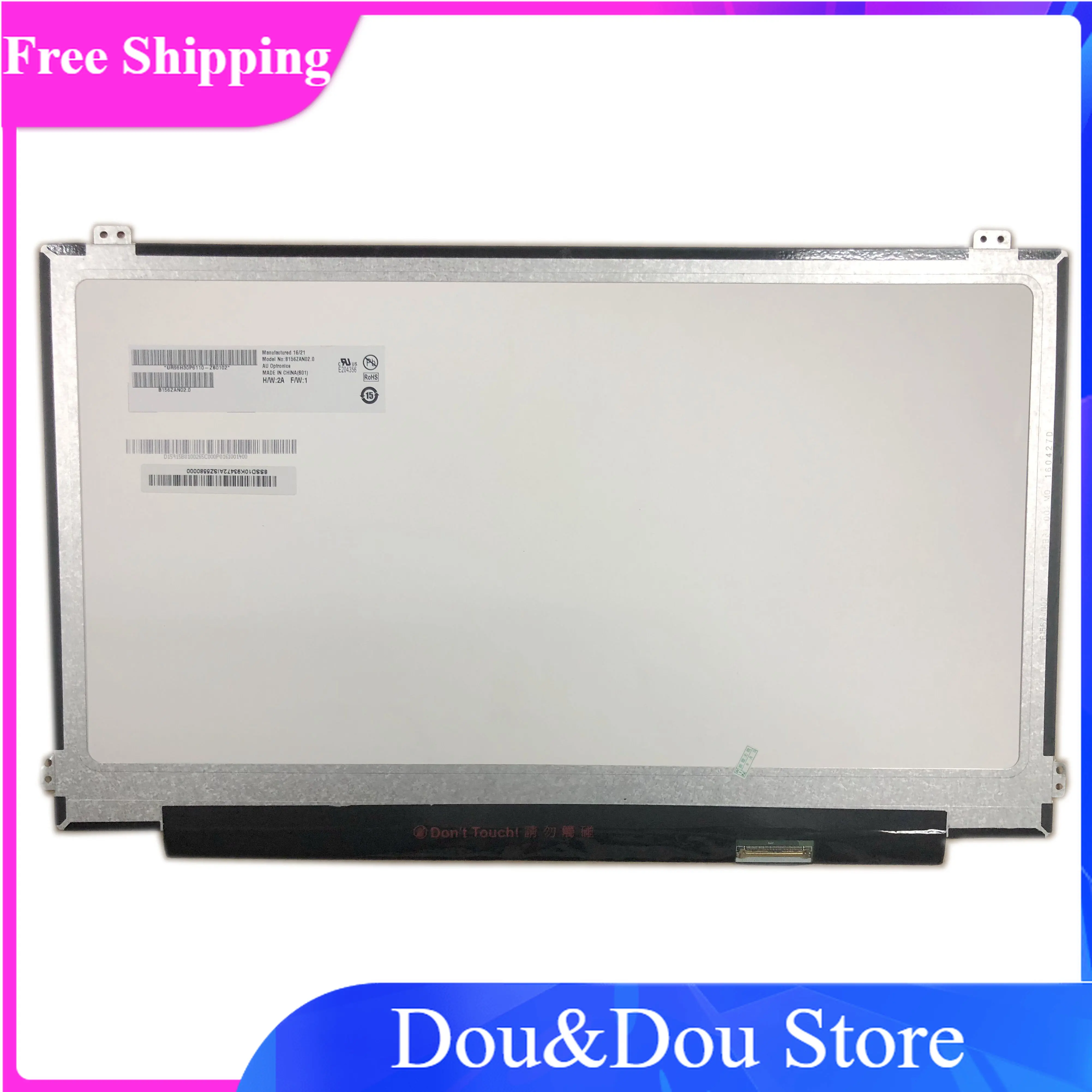 

B156ZAN02.0 fit LQ156D1JW06 15.6'' 3840x2160 For Dell Alienware 15 R2 4K EDP 40 Pin LCD Screen