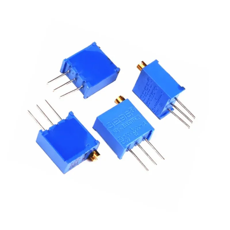 3296W top-tuning 1K2K5K10K20K50K100K200K500K1M multi-turn precision adjustable resistive potentiometer