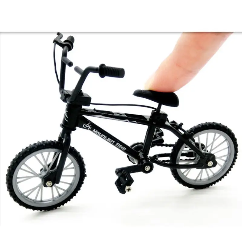 Mini lega dito bicicletta sportiva set tastiera per bici fai da te per gioco creativo skateboard bambini giocattoli per