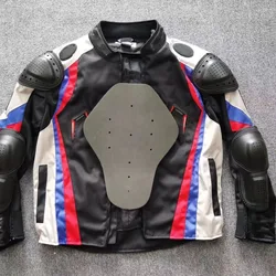 Motorcycle Jacket Suit Set for All Seasons Motorcycle Equipment for Men and Women Anti Fall Warm and Waterproof Racing Jacket