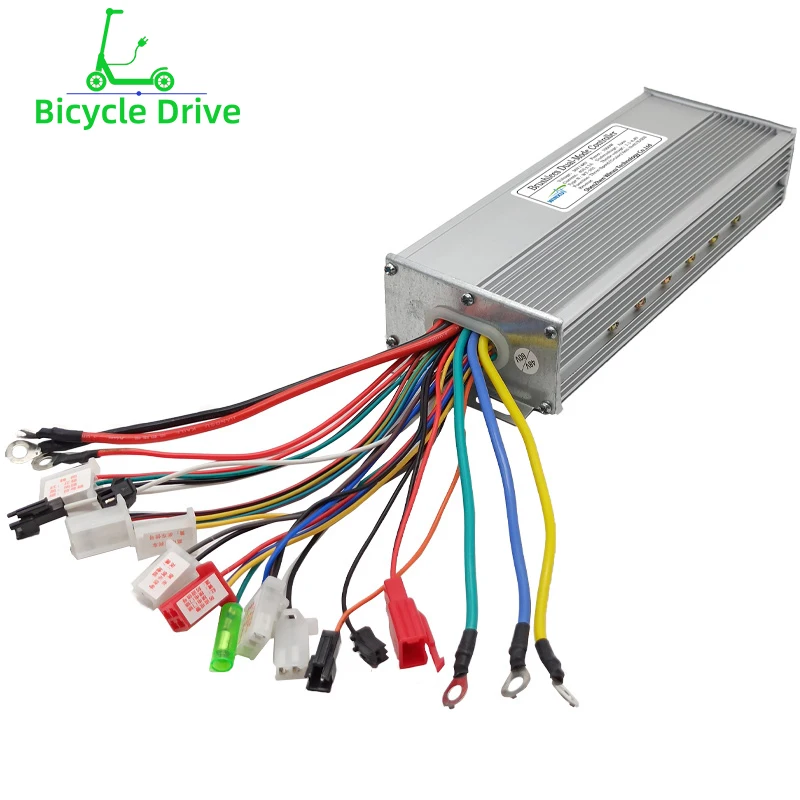 36V 48V 60V 72V 1000W 40A Scooter Brushless Motor Drive Universal Controller for Electric Bicycle Motorbike Repair Conversion