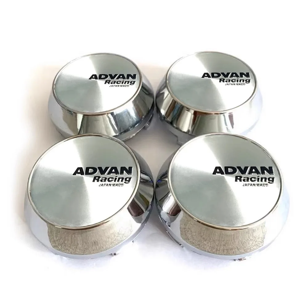 

ADVAN 60/64/65/68/69mm Car wheel hub cover modification decoration wheel hub center cover high size card slot dust cover 4 pcs