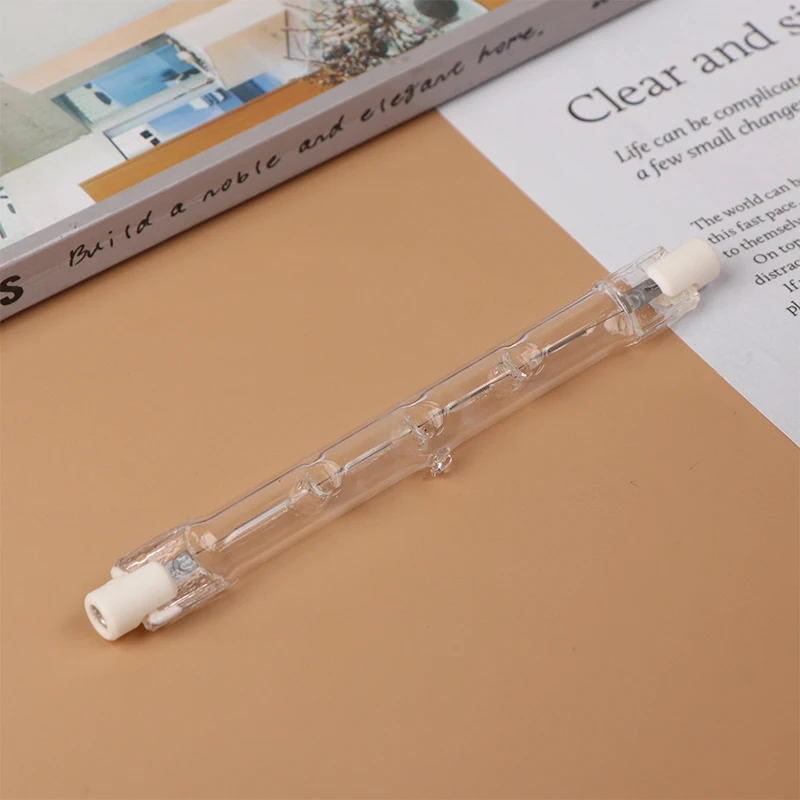 100/200/300W Halogen Lamp 118mm Double Ended Linear R7s Halogen Light Bulb AC230V Household Decor R7s Halogen Bulb