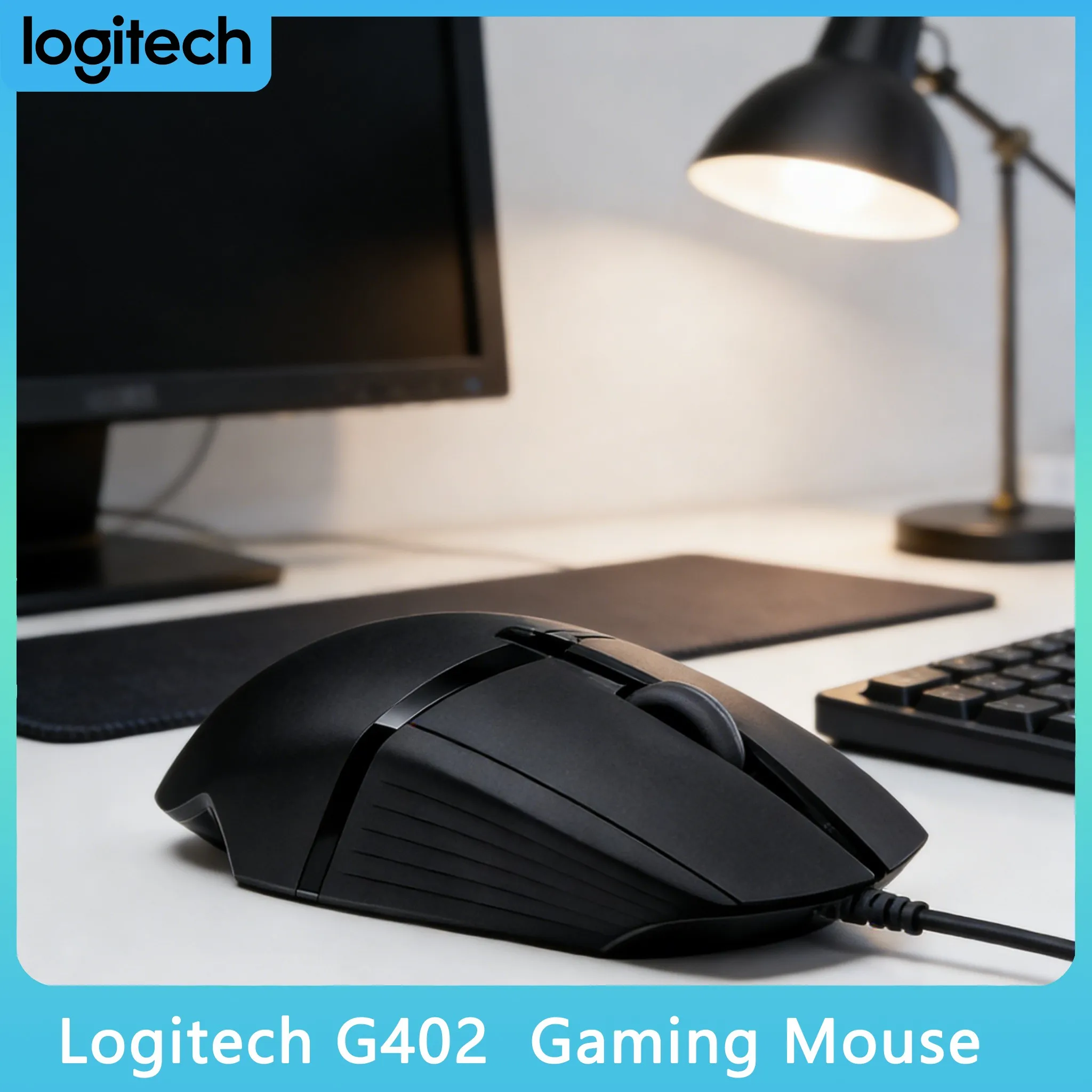 

Игровая мышь Logitech G402 High Precision с быстрым отслеживанием и 8 программируемыми кнопками