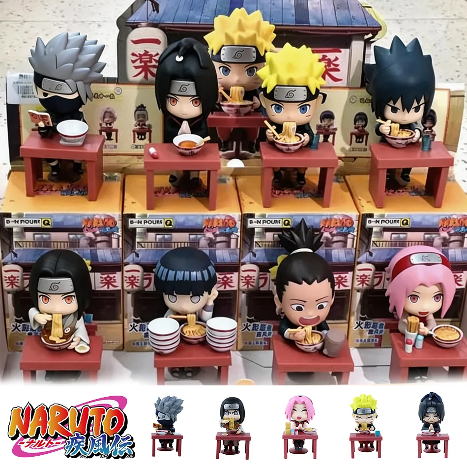 

Hot In Stock Naruto Shippuden Ramen Theme Blind Box Action Figures Collectible Model Decor Custom Color Gift Collector's Item