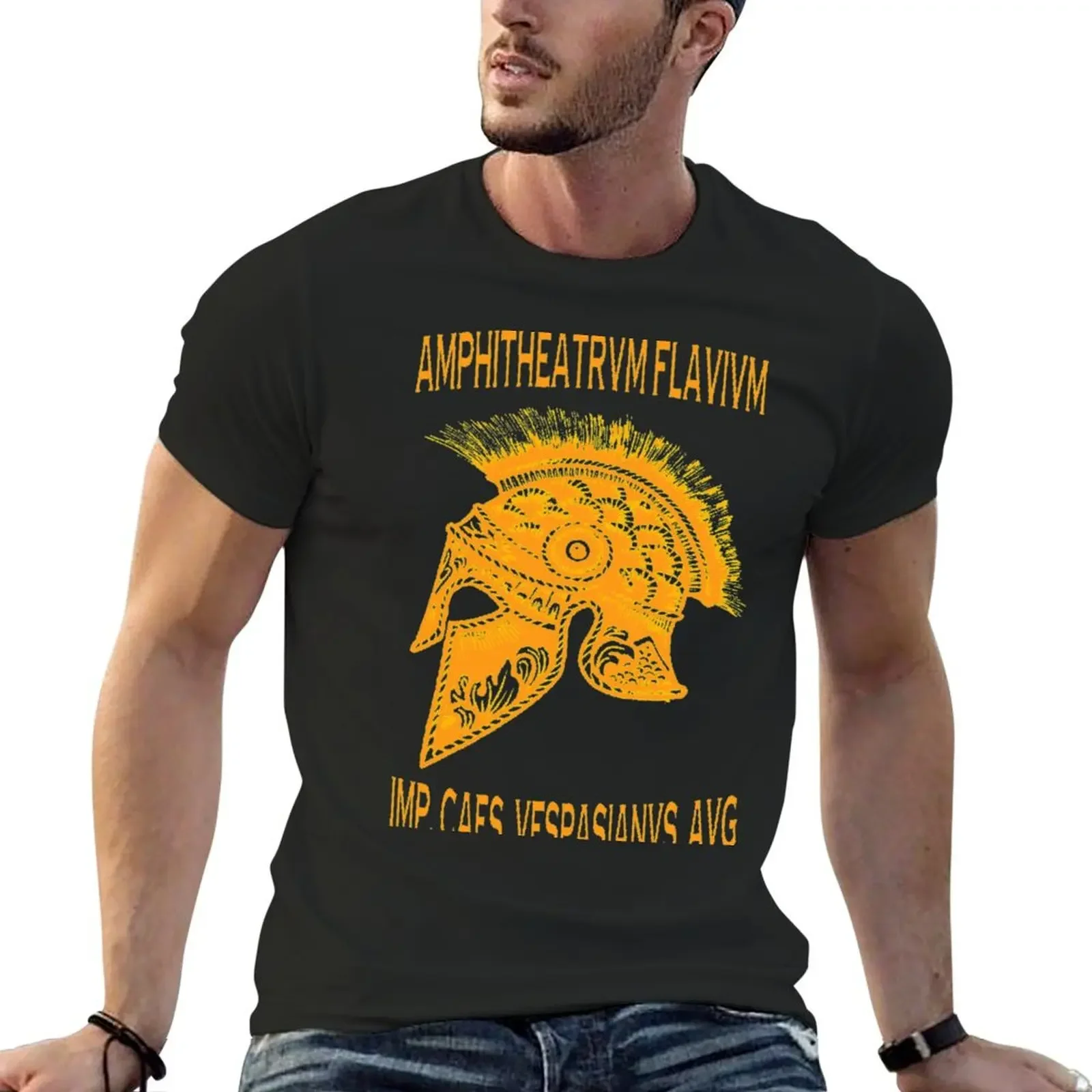 

Roman Colosseum T-Shirt summer clothes anime tshirt fitted t shirts for men