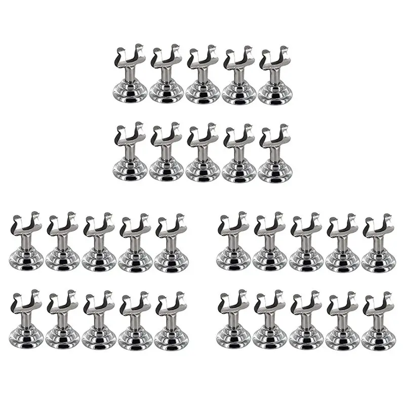

ABUI-30X Mini Menu Sign Stands Pack Of Wedding Place Card, Table Numbers Holders For Restaurants, Cafes And Cake Shops