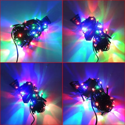 Sunlight Indoor LED Lighting Rgb Animated Black Cable 5m Rope Christmas Ornament