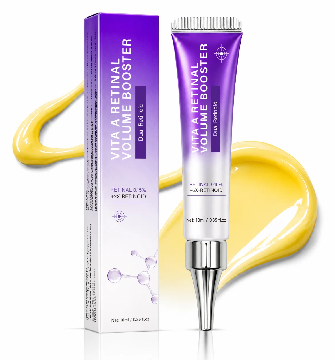 VITA A Retinal Volume Booster Serum, Retinal Firming & Plumping Facial Essence for Bouncy Supple-Looking Skin, Smoothing Moistur