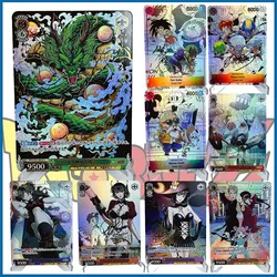 Anime Dragon Ball DIY ACG Son Gohan Piccolo Master Roshi Wedding Card Boy Games Toys carte da collezione regali di compleanno gioco da tavolo