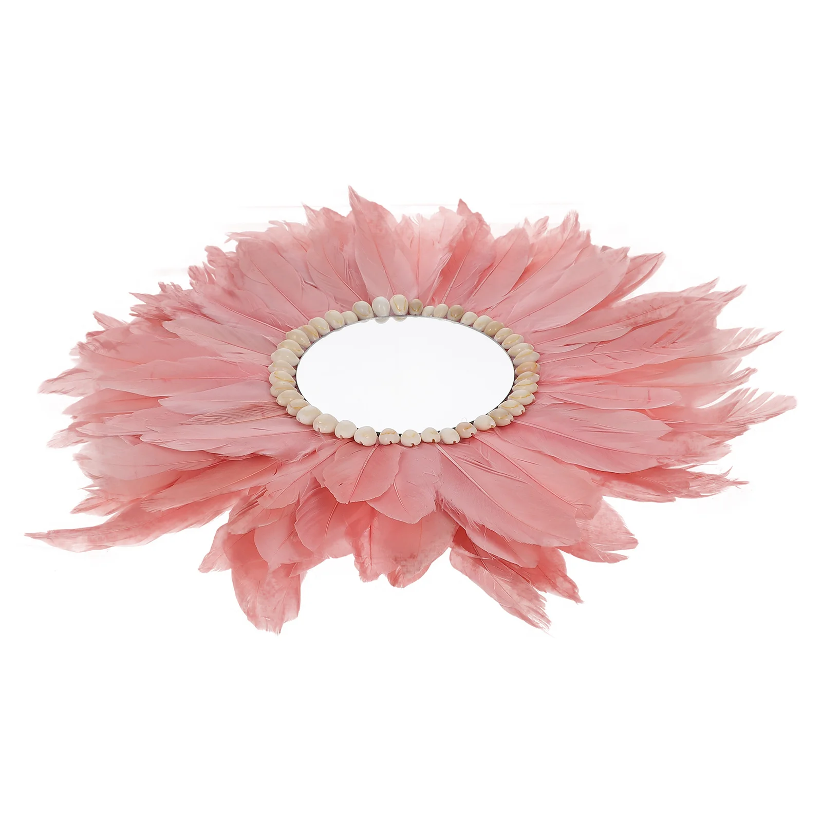 

1Pcs Mirror Wall Pendant Decorative Hanging Mirror for Home Bedroom Bathroom Creative Wall Art Ornament Indoor Use