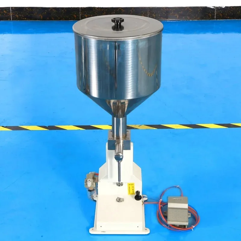 

5-60ML Pneumatic Filling Machine for Honey Tomato Paste Cream Yogurt Jam Stick L Filling Machinery for Small Business