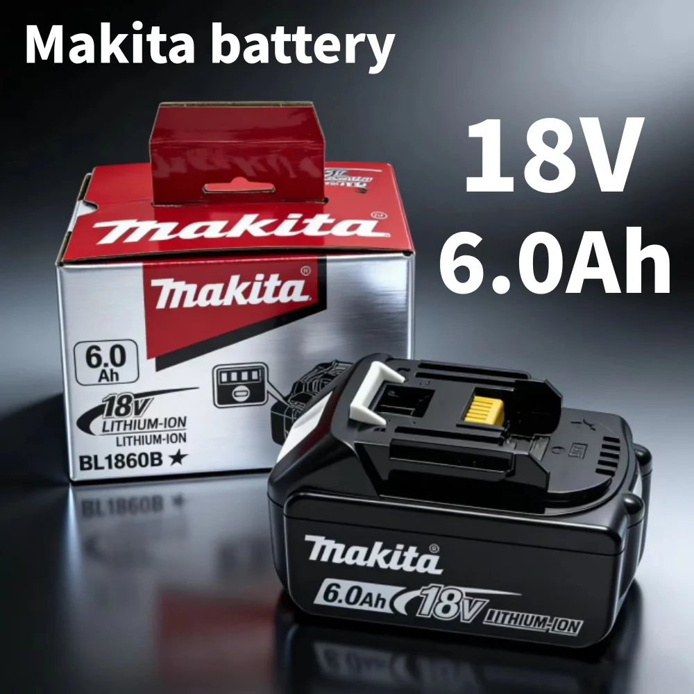 

Genuine 6AH makita BL1860 18V Battery Power Tools Li-ion Replacement LXT BL1850 BL1840 for 18V Screwdriver with BMS TPCELL 18V