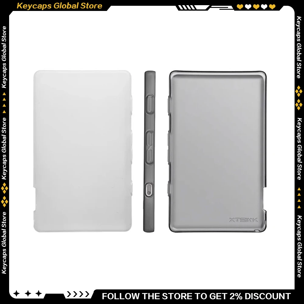 DIXSG XTEINK X4 Case, Matte Black/White 2pcs