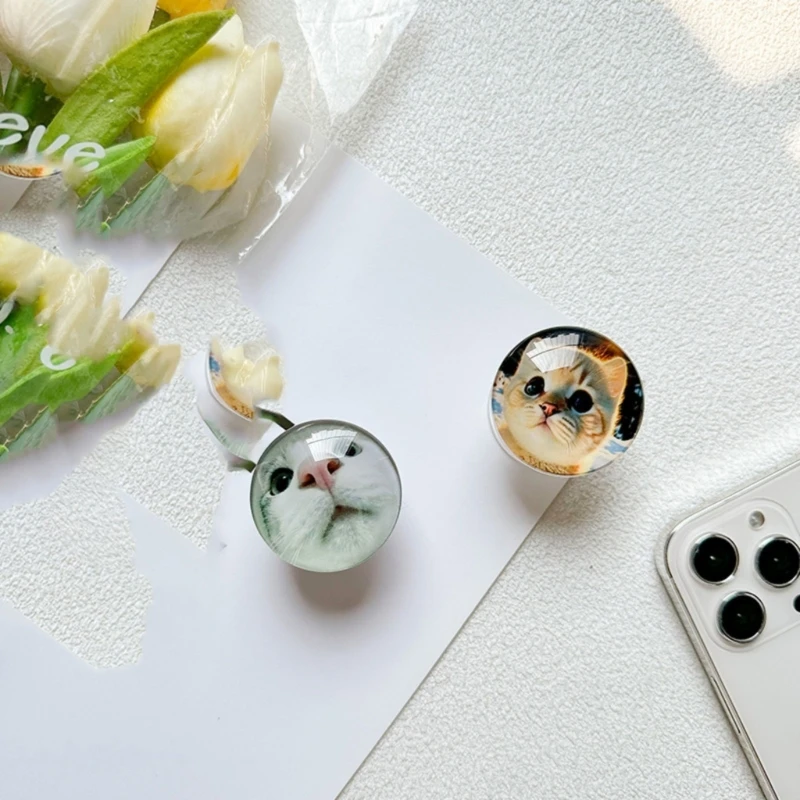 حامل هاتف متعدد الوظائف مع تصميمات جميلة حامل حامل قابلة للتعديل للمستخدمين الشباب والعصري H05A