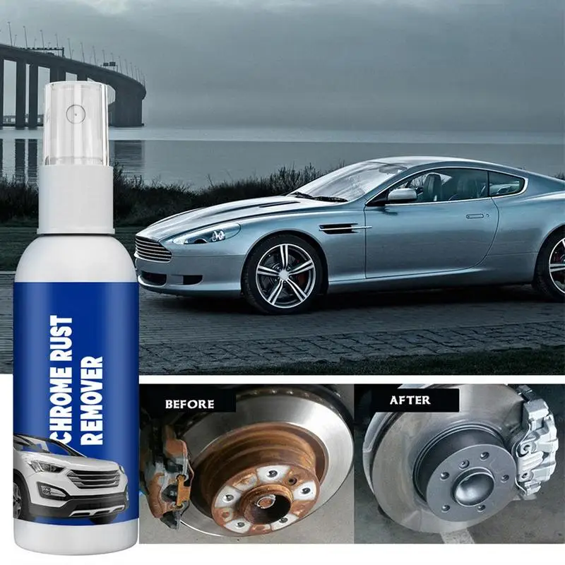 Anti-Rust Remover Rust Dissolving Solution For Metals 100ml Rust Inhibitor Spray All Purpose Rust Remover For Use On Cars