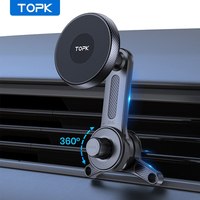 TOPK Magsafe Phone Holder for Cars, Magnetic Phone Car Mount,Air Vent Car Phone Holder,Car Cradle for iPhone 15/14/13/12 Series