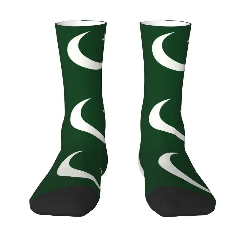 

Kawaii Flag Of Pakistan Socks Women Men Warm 3D Printed Palestinian Patriotic Sports Basketball Crew Socks