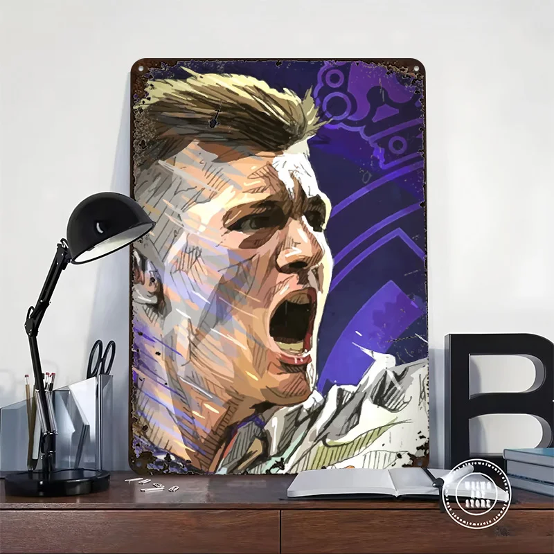 Toni Kroos Metal Poster Perfect Gift for Fans Lovers Personalized Wall Art Metal Sign for Decoration Bedroom Accessories House