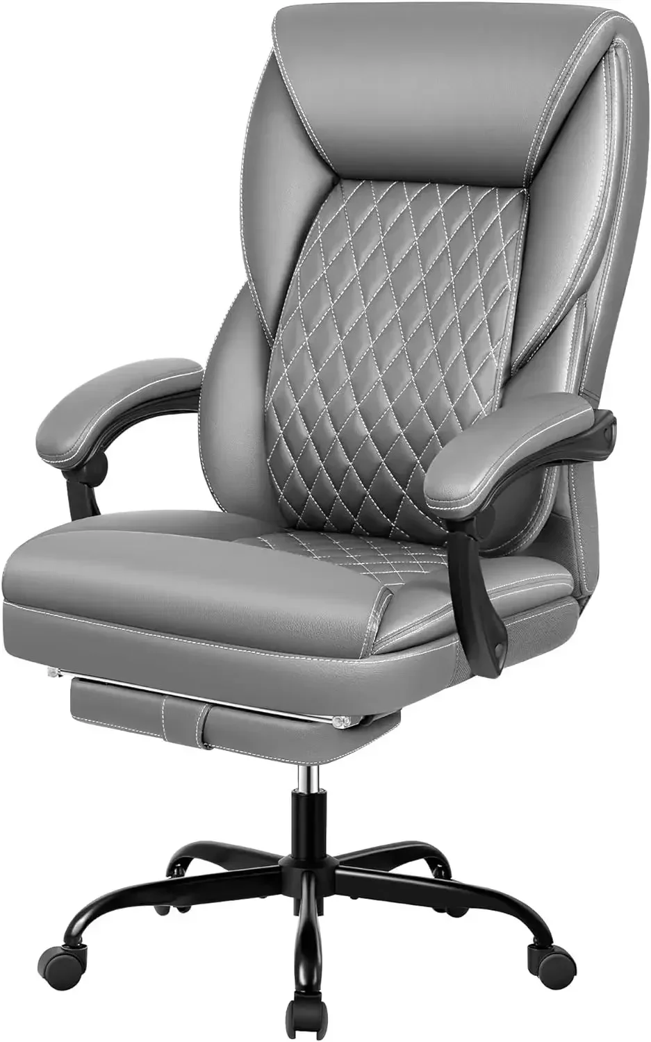 Furniture suppliesOffice Chair, Big and Tall Office Chair Executive Office Chair with Foot Rest Ergonomic Office Chair Home Offi