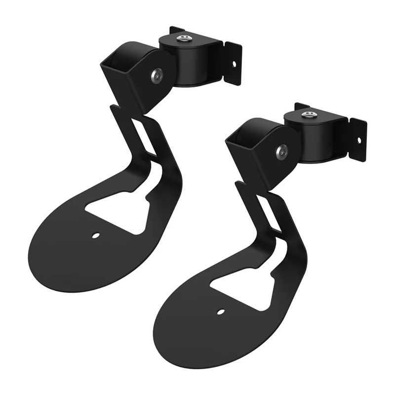 【B74A】2PCS Wall Mount Bracket For Sonos Era 100, Wireless Speaker Space Saving Smart Home Metal Wall Stand Holder