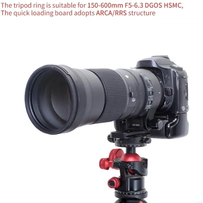 

H37F Линзы Одержка ошейника Установочные штативы Mount Contry для 150-600 мм пластины быстрого выпуска